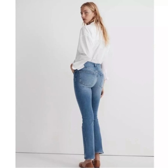 Madewell Mid Rise Kick Out Jeans Size 30 - Picture 12 of 13